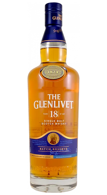 Glenlivet 18 ani Single Malt Whisky 0.7L